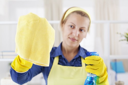 Local cleaning team preparing a Stockwell property for inspection