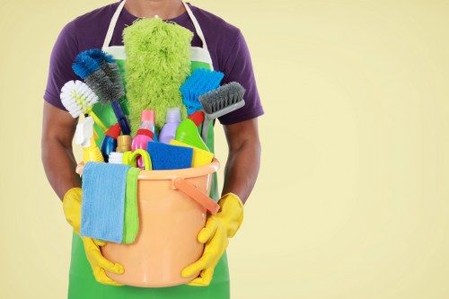 Professional carpet cleaning equipment ready for a Stockwell home