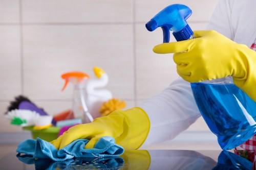 Professional sofa cleaning service in a Stockwell home living room