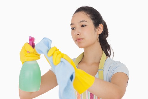 Deep cleaning a carpet in a local Stockwell flat