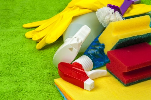 Local cleaner managing a same-day Airbnb reset in Stockwell