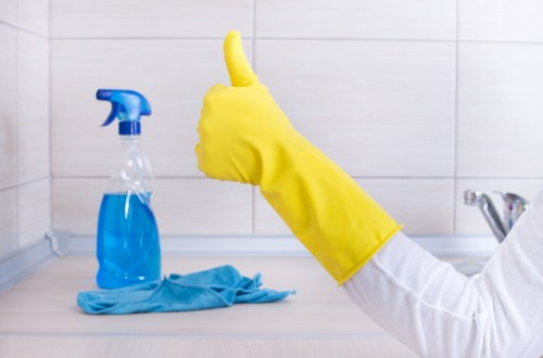 Mattress cleaning equipment prepared for a Stockwell property